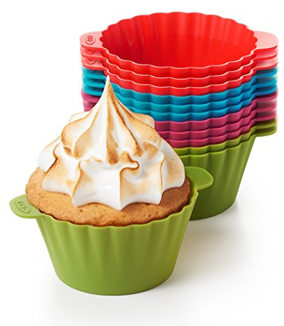 OXO Good Grips Reusable Silicone Baking Cups, 12 Pack