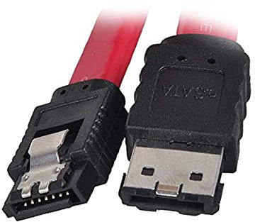 P39 50cm E-SATA auf SATA Datenkabel – Hochgeschwindigkeits Verbindungskabel für PC, Festplatte, HDD, SSD, Laufwerk, Externe Speichergeräte