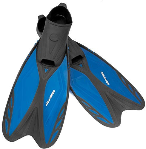 Aqua Speed Tauchflossen | Flossen Erwchsene | Taucherflossen | Schwimmflossen | Schnorchelflossen | Tauchen | Schwarz - Blau | Gr. 40-41 | Vapor