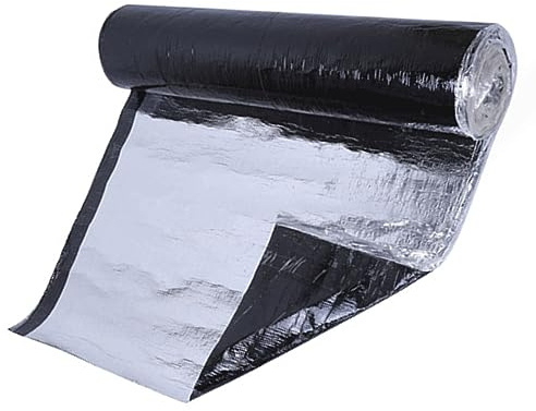 Ruban de Papier D'aluminium en Caoutchouc Butyle, Bande d'étanchéité Bitumeuse et alu, Ruban Super de Réparation étanche Reparation Fuite d'eau Convient pour Fuite de toit, Fissure de Surface ( Size :