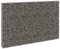 Homgoday Gabion Mur avec couvercles en acier galvanisé 300 x 30 x 200 cm, panier en gabion, panier en grillage en pierre, mur de soutènement extérieur en spirale, matériel de jardinière