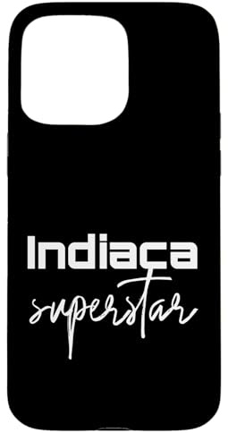 Indiaca Superstar Diseño Aficionados y Jugadores Carcasa para iPhone 15 Pro MAX