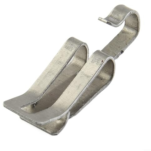 Kit de clips et entretoises de toit et de gouttière pour l'installation de câbles de dégivrage sur différents types de toits avec clips flexibles en alliage d'aluminium pour un ajustement personnalisé