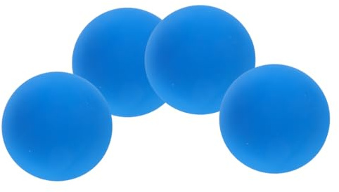 Ciieeo Set 4 Palline da Allenamento in Gomma Rimbalzanti per Racquetball, Palla di Reazione Alta Elasticità, Mini Palline Sportive Portatili per Coordinazione Occhio-Mano e Principianti