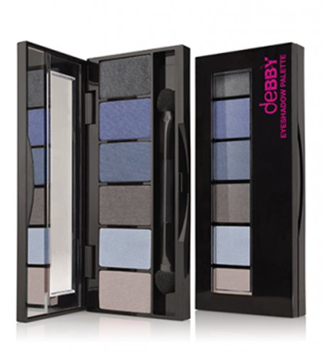 DEBBY On The Go 04 Blau Barcelona Palette Eyeshadow Make-Up Augen Und Kosmetik