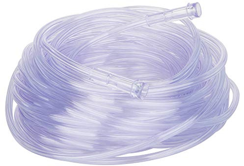 Asid Bonz Sauerstoffsicherheitsschlauch, Transparent, Synthetischer Gummi, O2-Sicherheitsschlauch, Sternlumen, 1521 cm, 1 Stück