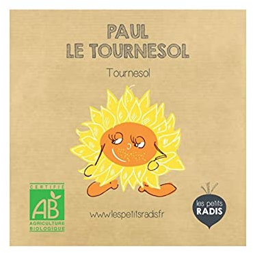 LES PETITS RADIS Mini kit de graines Bio de Paul Le Tournesol