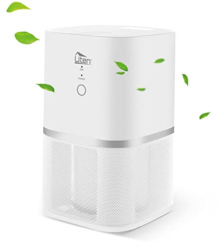 Luftreiniger Allergiker Raucherzimmer mit HEPA Filter Leise Betrieb gegen Feinstaub Blütenpollen Tierhaaren