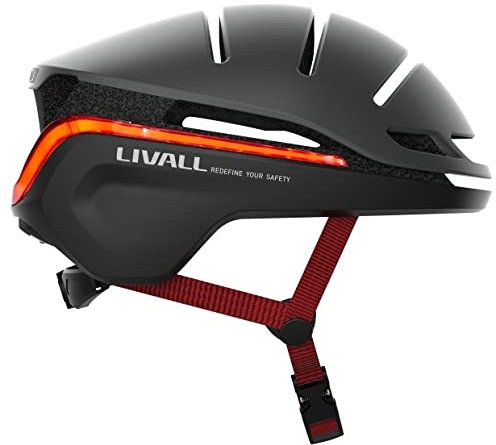 LIVALL Evo21 Fahrradhelm, Black, M 54-58 cm