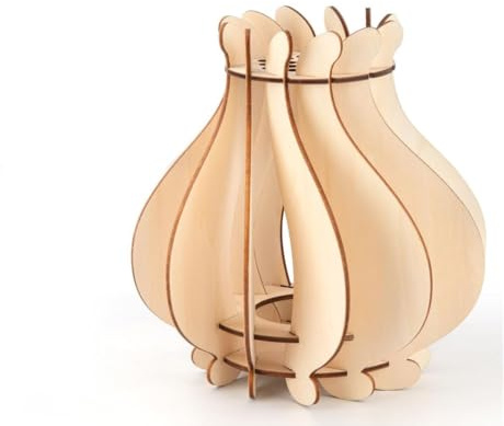 Yamobi Vase en Bois pour Bouquet de Lego,Support en Bois pour Bouquet de Fleurs Lego, Vase en Bois pour Décoration Intérieure Table Cadeau pour Amateurs de Lego Fleurs