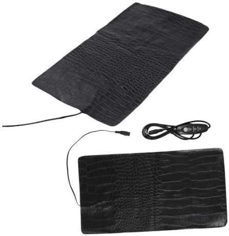 SOIMISS USB Heizkissen Mit 3 Temperaturstufen Tragbare Beheizte Matte Für Haustiere Und Reptilien Wasserfestes Material USB Betrieben Outdoor Heizmatte Für Katzen Und Hunde