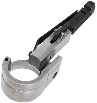 Soporte para Lijadora de Banda de 10 mm - Adaptador de Acero y ABS para Amoladora Angular, Accesorio para Máquina de Banda y Rectificado Angular, Ideal para Desbarbado y Acabado Industrial y Automotri