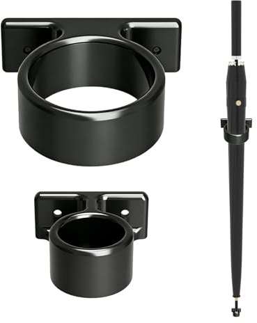 Vesidoloy Umbrella Holder - Heavy Duty Wall-Mounted RV Organizer Holder with Drip Tray, Umbrella Stand, for Corner Office Bedroom Patio Floor Car