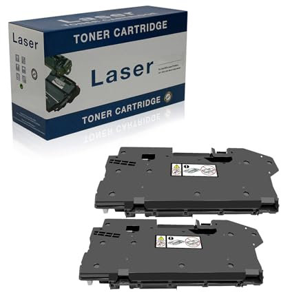 Ineecink Kompatibler Resttonerbehälter Als Ersatz Für Dell H625 593-BBPJ 8P3T1 Zur Verwendung Mit Dell H825CDW H625CDW S2825CDN Drucker, (Schwarz – 30000 Seiten),2 Pack