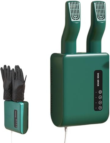 Sèche chaussures murales, sèche chaussures murales | Sèche-linge réglable pour chaussures de neige avec minuterie - Rack chauffant mural sans perçage pour gants, chaussures, chaussettes, bottes,