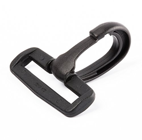 Due Emme 2M 2 Stck Kunststoff-Karabiner, Karabinerhaken, Taschenkarabiner NHR 50mm