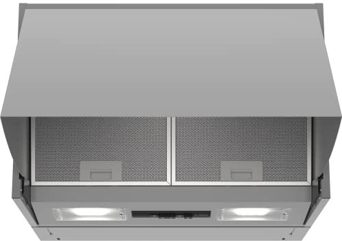 Bosch Serie 2 DEM63AC00B Integrated Cooker Hood with 3 speed power levels, Silver
