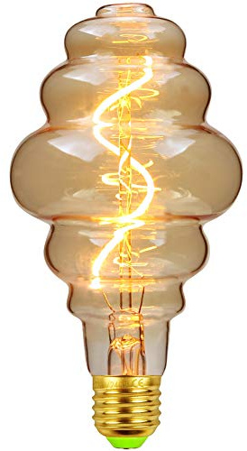 TIANFAN Vintage LED-Lampen 4W dimmbar unregelmäßig geformte 220 / 240V Edison Schraube E27 Basis Spezialität dekorative antike Glühbirne (Beehive) | 220/240 V, Edison-Schraubsockel, speziell, dekorativ, antiker Stil