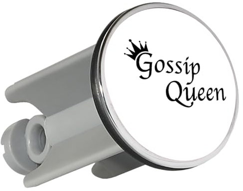 Huuraa Waschbeckenstöpsel Gossip Queen Krone Geschenk