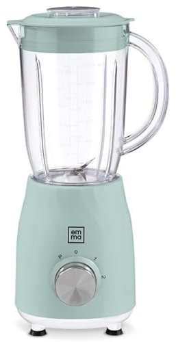 Batiroda EMMA - Envío 24h - Alta Potencia,Bajo Consumo, Alto Rendimiento de Electrodomésticos - Hogar y Hostelería - Cosecha Privada (Verde, Batidora Vaso)