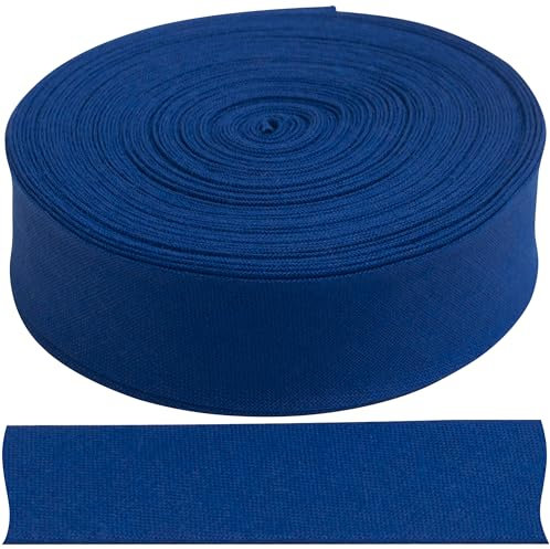 AERZETIX - C77390 - Schrägband gefaltet 9 Meter x 18 mm - aus Baumwolle - Farbe blau - posamenten passepartout borten Kleidung Kissen bettdecken