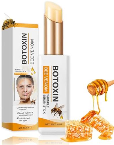 Bo-tox Bee Venom Firming Serum Stick - Anti-Wrinkle Firming Serum, Skin Tightening Cream for Face & Body with Hyaluronic Acid, Lifts & Firms Sagging Skin, Anti-Aging Face Serum for All Skin Types,5g