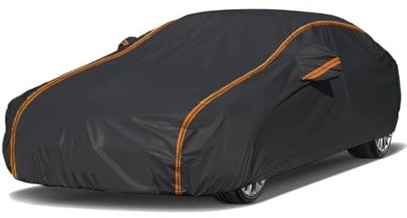 Abdeckplane Auto für BMW E93 3 Series Cabrio,Vollgaragen Outdoor Wasserdicht Autoabdeckung,Allwetter Schneeregen UV-Kratzer Schutz und Kratzern