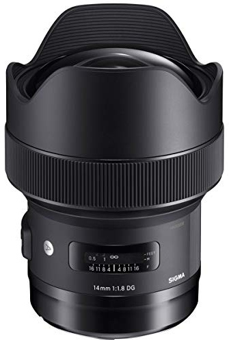 Sigma 14mm F1,8 DG HSM Art Objektiv für SIGMA SD/DP Kameras mit SIGMA SA Mount Objektivbajonett