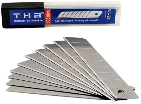 Abbrechklingen 1000 Stück 18mm 0,5mm Cutterklingen Ersatzklingen