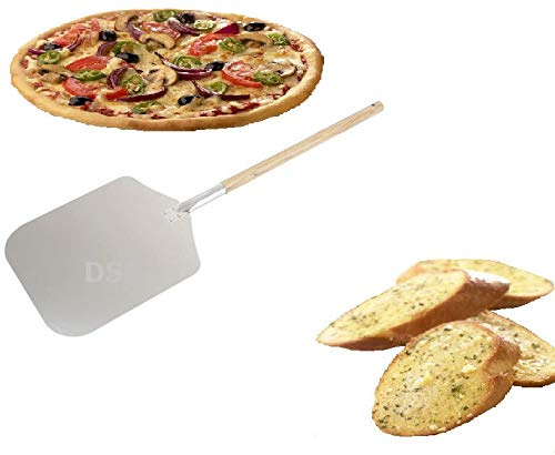 9x11x23inch Aluminium Pizza Peel Bakers Paddle Shovel Best for Summer BBQ