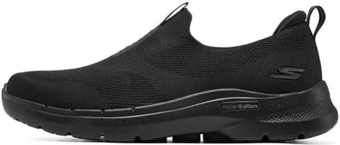Skechers Homme Go Walk 6 Sneaker , Noir, 42 EU