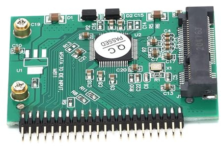 Mini MSATA Till 3.3V 1.8 Tum 44pin IDE SSD Adapter, Converter för Mini PCI E SSD-hårddisk Till Laptop