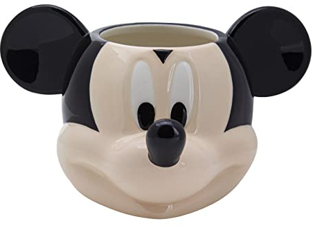 Tazza Mickey Mouse Tazza Collezionabile Disney, Grande Capacità per Bevande Calde & Fredde