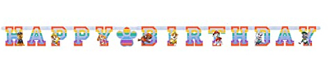 Paw Patrol Letter Banner 2022