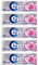 5 x packs Ex White Bubblemint Flavour Sugar Free Chewing Gum - Freshens Breath, Helps with Oral Hygiene for Healthy Teeth and Gums