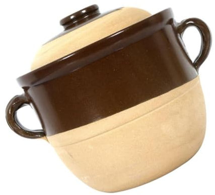 TOPBATHY 1 Set casseruola di Terracotta pentole bollitore a Collo D'Oca Ciotole Aria Padella Antiaderente padelle antiaderenti stoviglie di Alta qualità pentola del fornello Domestico Khaki