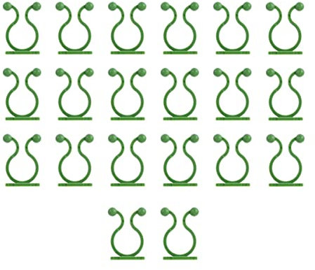 VINTORKY Staudenstützen Pflanzen Kletterwand Befestigungsclips Große Grüne Wand Haken Für Pflanzenranken Pflanzentrainingsclips Ideal Für Garten Und Innenräume Zimmerpflanzen