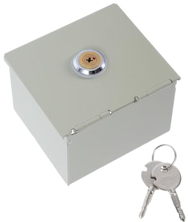 Uonlytech Cubierta De Enchufe Antirrobo Tipo Protector Resistente Intemperie Con Cerradura Cubierta De Caja Eléctrica Para Seguridad Infantil Exteriores