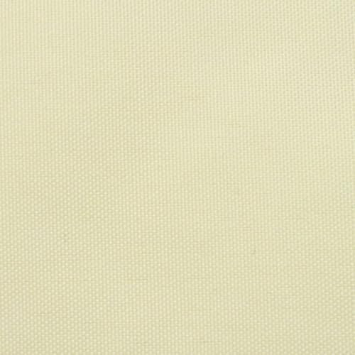 Gecheer Paravento da balcone, paravento in tessuto Oxford 90x600 cm crema per esterni