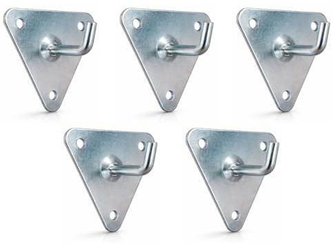 FERPASA® - Soporte/Colgador Extintor CO₂ – Pack 5 Unidades – Soporte Metálico para Extintores de CO2, Montaje en Pared, Ideal Hogar y Oficinas (Bolsa, 5, Unidad)