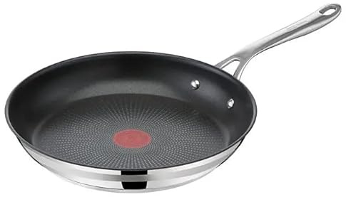 Tefal Jamie Oliver Cook Bratpfanne Smart Stainless Steel Antihaftbeschichtung 28 cm (E31006)