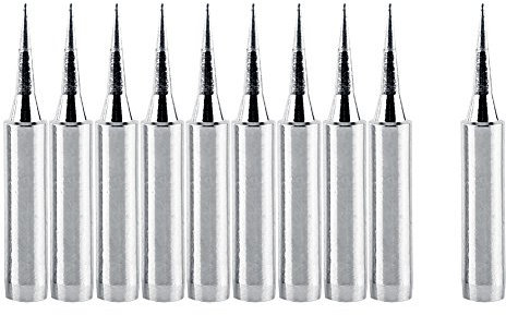 10 Piezas 900M-T-I Sharp Reemplazo De La Punta Para Soldar Para Estación De Soldadura Fácil De Instalar Conducto Rápido