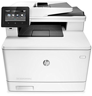 HP Laserjet Pro M477fdw Multifunction Wireless Color Laser Printer with Duplex Printing (CF379A) (Renewed)