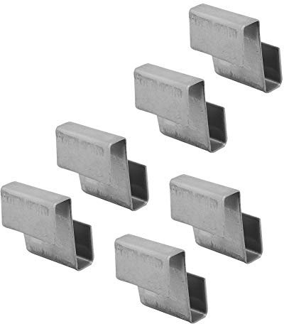 50 Stück Edelstahl-Gewächshaus-Glasscheiben-Befestigungsklammern Gewächshaus-Klammern Verglasungsklammer Gewächshaus-Zubehör