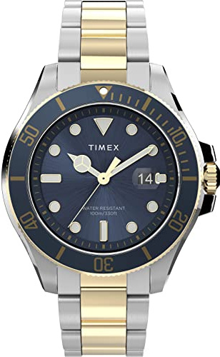 Timex Herren Analog Quarz Armbanduhr Harborside Coast