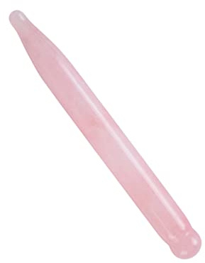 PLAFOPE Quarz Massage-stick Natürlicher Jade Gua Sha Stick Für Augenmassage Hautfreundlich Tragbar Für Gesichtspflege Und Entspannung Ergonomisches Design Für Mühelose Anwendung