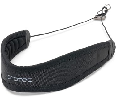 Protec Less-Stress Neoprene Bassoon Neck Strap with Metal Slider & Open Hook, Model NLS317