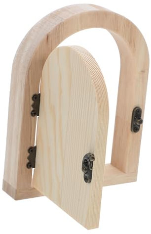 OSALADI Protector De Interruptor Forma De Puerta Miniatura Adhesivo Para Decoración De Pared Seguro