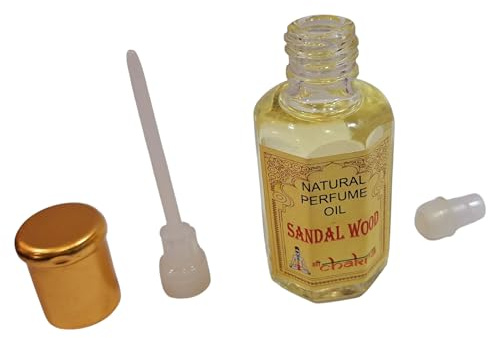 Aceite de perfume indio de sándalo natural, 10 ml, larga duración