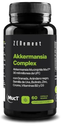 Akkermansia Muciniphila 30B TFU - Polifenoles y Butirato - 60 Cápsulas